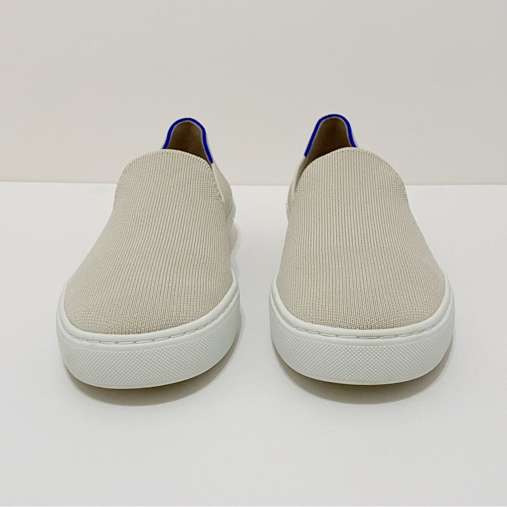 ROTHYS BEIGE SAND ORIGINAL SLIP ON SNEAKER KNIT SHOE - Picture 4 of 10
